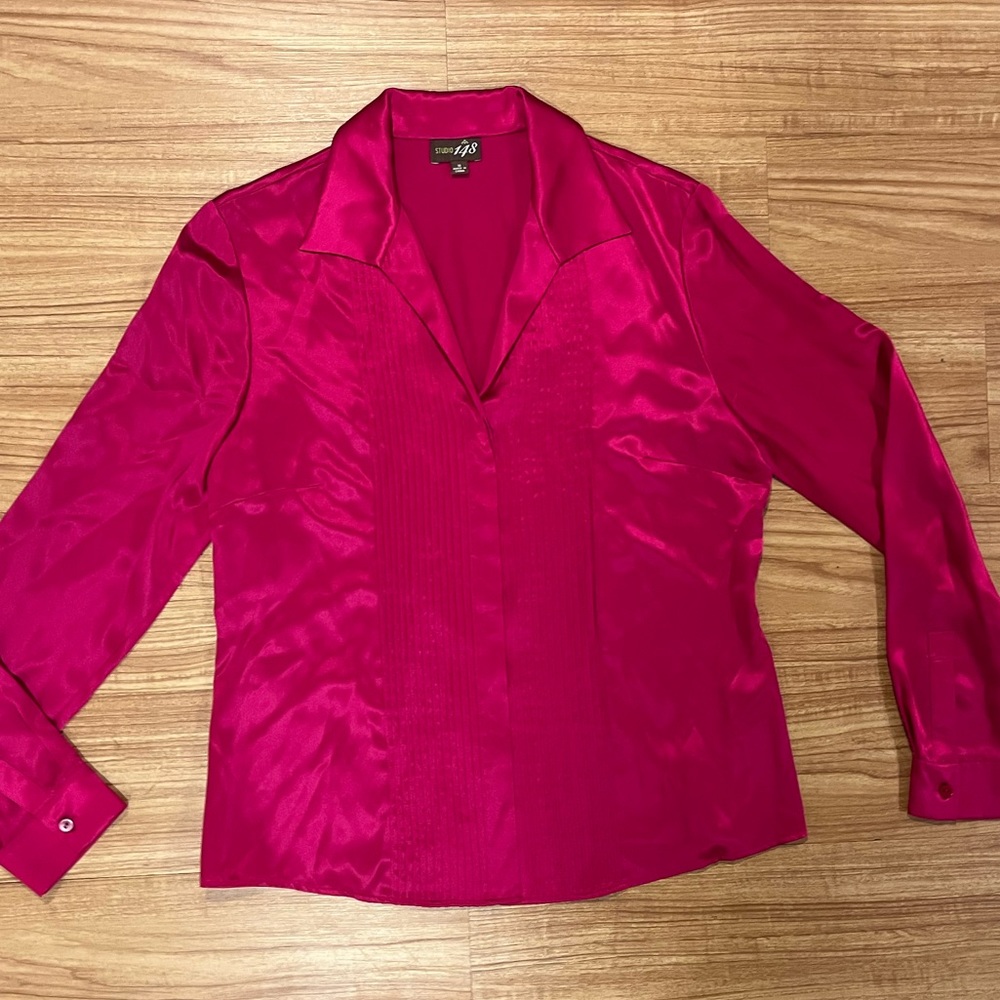 Studio 148 Silk Blouse (Sz.10)